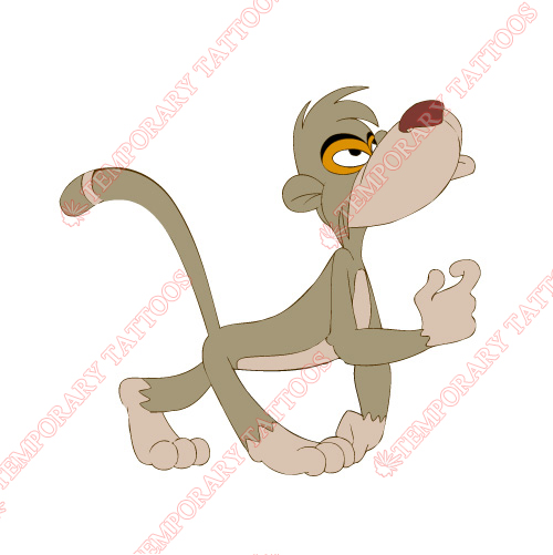 Monkey Customize Temporary Tattoos Stickers NO.8638